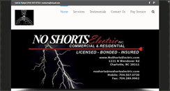Desktop Screenshot of noshortselectric.com
